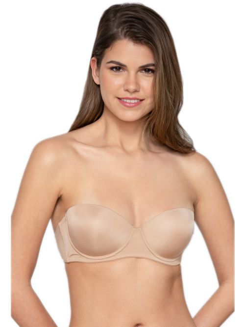 Σουτιέν LUNA Super Push Up Strapless Secret Skin - Προσθέτει + 2 Μεγέθη
