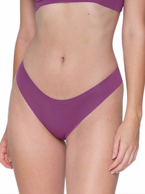 luna every wear brazilian slip 25100 purple μπροστά