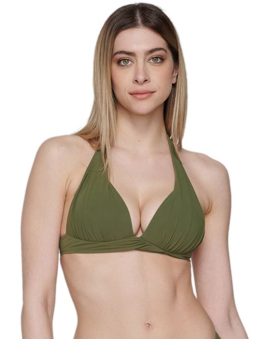 Μαγιό LUNA Blue Sense Μπικίνι Τρίγωνο Push Up Olive - Χωρίς Μπανέλα 