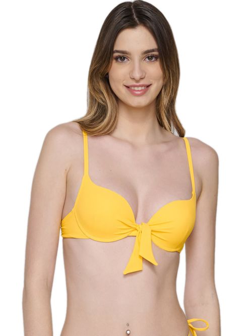 μπικίνι τρίγωνο luna 92061 yellow μπροστά