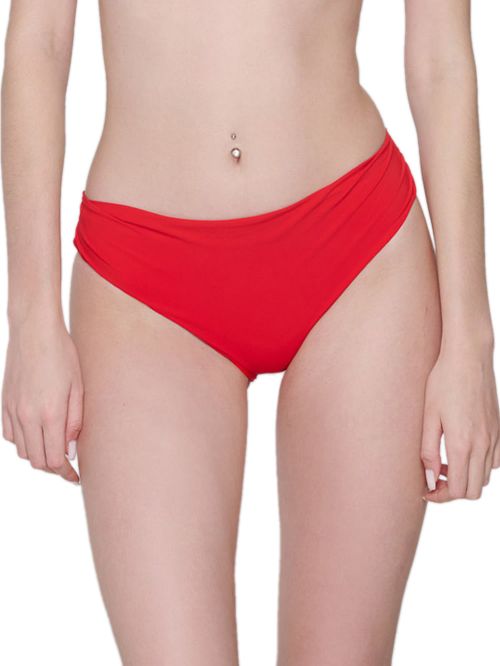 μπικίνι σλιπ luna 92064 red μπροστά