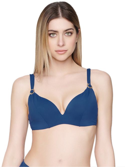 μπικίνι σουτιέν luna 94071 blue μπροστά