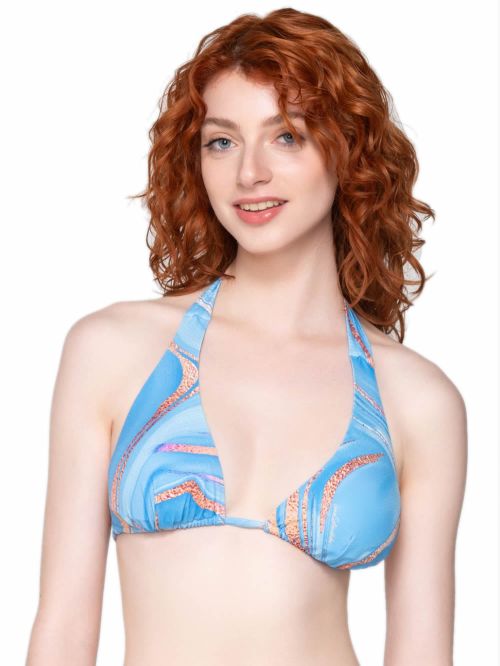 Μαγιό LUNA Μπικίνι Τρίγωνο Lana - Αφαιρούμενη Ενίσχυση - Lurex