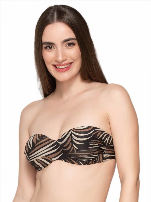 Μαγιό LUNA Martini Strapless Μπικίνι Top - Αφαιρούμενη Τιράντα