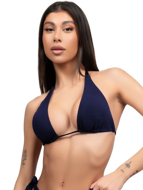 Μαγιό LUNA Μπικίνι Τρίγωνο Dark Blue - Αφαιρούμενη Ενίσχυση