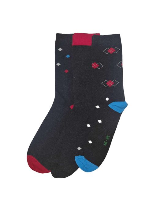 MEWE Γυναικεία Κάλτσα - Ελαστικό Βαμβάκι - Πακέτο με 3