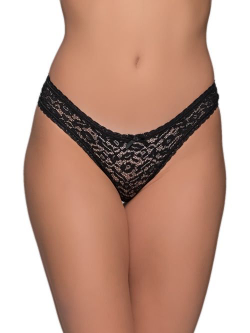 MILENA BY PARIS String από Floral Δαντέλα