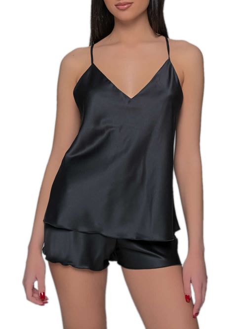 MILENA BY PARIS Σατέν Babydoll Πολυτελείας - Ποιοτικό Ύφασμα