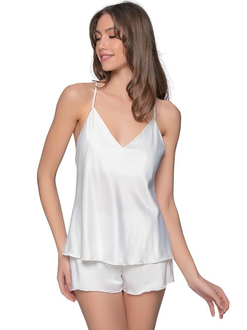 MILENA BY PARIS Σατέν Babydoll Πολυτελείας - Ποιοτικό Ύφασμα - Νυφική Πρόταση
