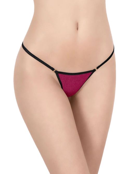 string milena 006669 bordeaux μπροστά