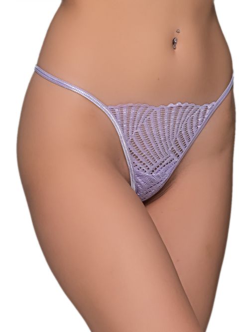 MILENA BY PARIS G-String - Πλεκτή Δαντέλα