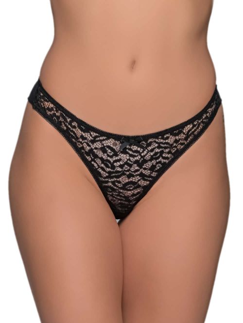 MILENA BY PARIS Brazilian Slip - Floral Δαντέλα