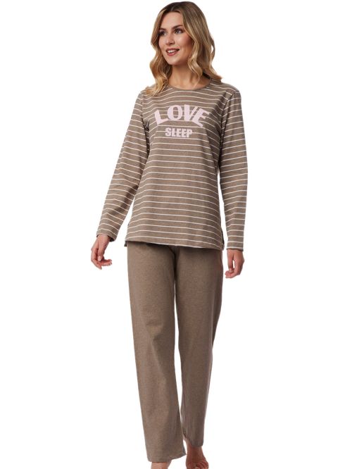 Πυτζάμα Γυναικεία MINERVA SLEEP -100% Βαμβάκι Interlock 