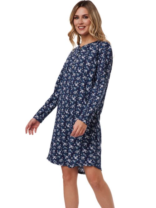 Γυναικείο Νυχτικό MINERVA - 100% Bαμβάκι Interlock -Νέα Μαμά 