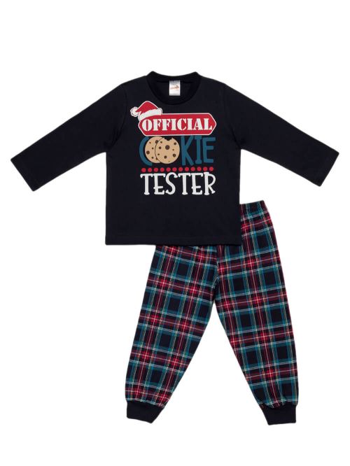 Βρεφική Πυτζάμα  MINERVA Xmas Cookie Unisex - 100% Αγνό Βαμβάκι