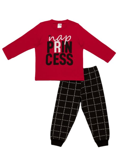 Βρεφική Πυτζάμα MINERVA Princess - 100% Αγνό Βαμβάκι