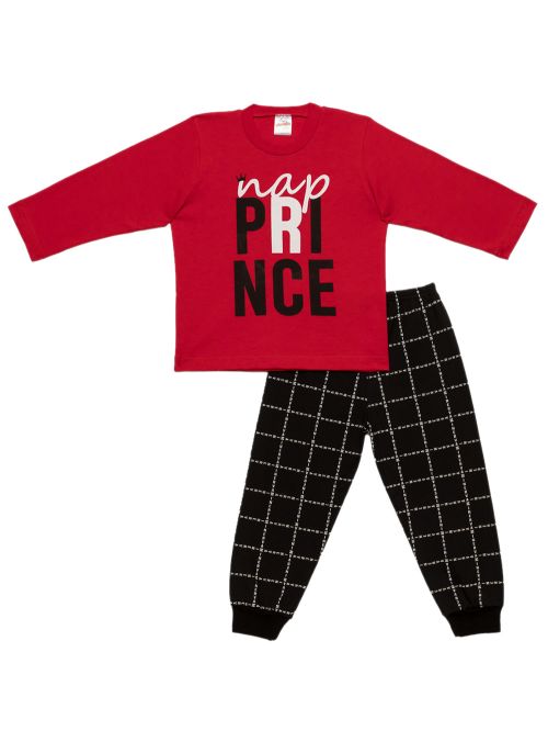 Βρεφική Πυτζάμα MINERVA Prince - 100% Αγνό Βαμβάκι