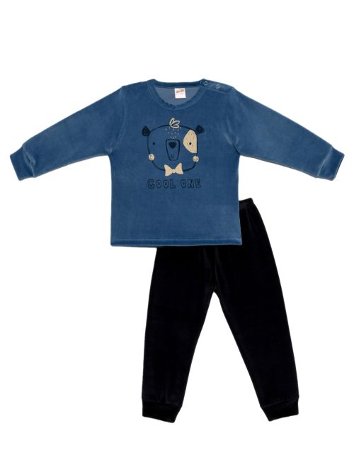 Βρεφική Πυτζάμα MINERVA Cool One - Απαλό Βελούδο 