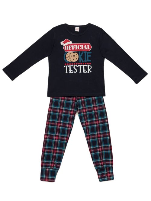 Παιδική Πυτζάμα MINERVA X-mas Cookie για κορίτσι - 100% Aγνό Βαμβάκι
