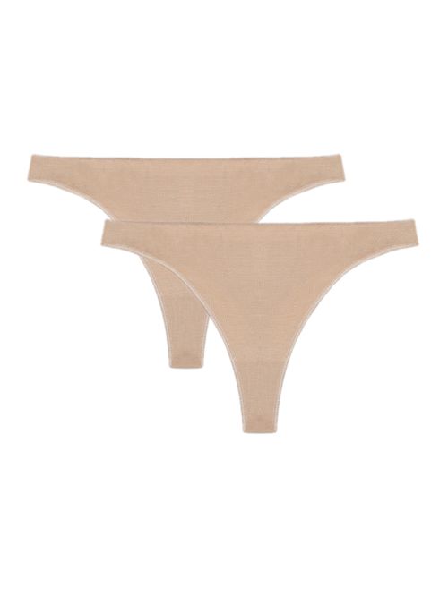 Minerva Fimelle Micromodal String - Πολύ Απαλό  -S-Beige