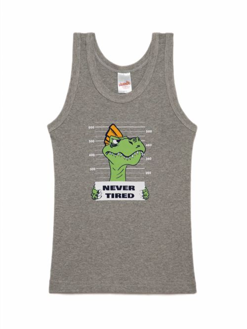 Παιδική Φανέλα MINERVA για Αγόρι Wanted - Λεπτή Τιράντα - 100% Αγνό Βαμβάκι