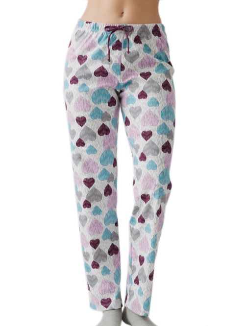 Γυναικείο Παντελόνι MINERVA Print - 100% Βαμβάκι Interlock