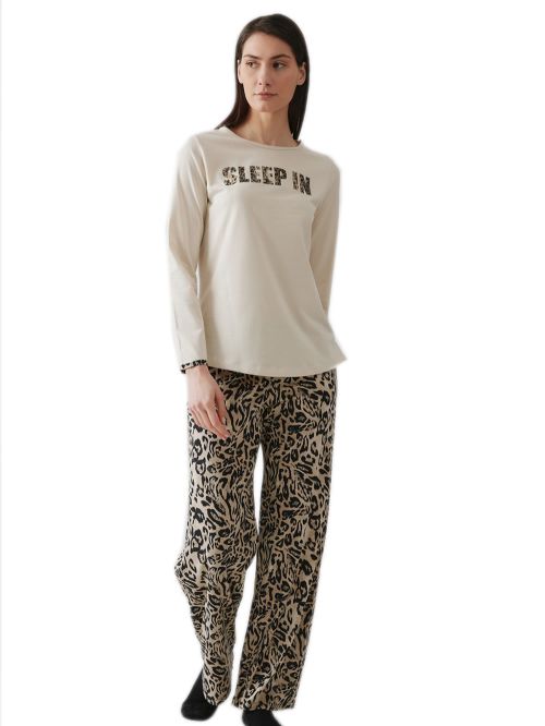 Γυναικεία Πυτζάμα MINERVA Sleep In - Extra Απαλό Modal Βαμβάκι