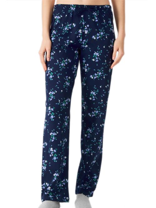 Γυναικείο Παντελόνι MINERVA - Floral Σχέδιο - 100% Βαμβάκι Interlock
