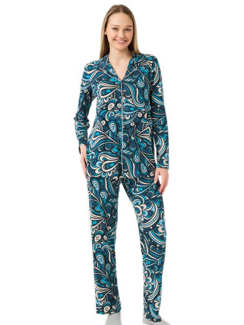 Γυναικεία Πυτζάμα MINERVA Elegance - Νέα Μαμά - Απαλό Modal/Βαμβάκι