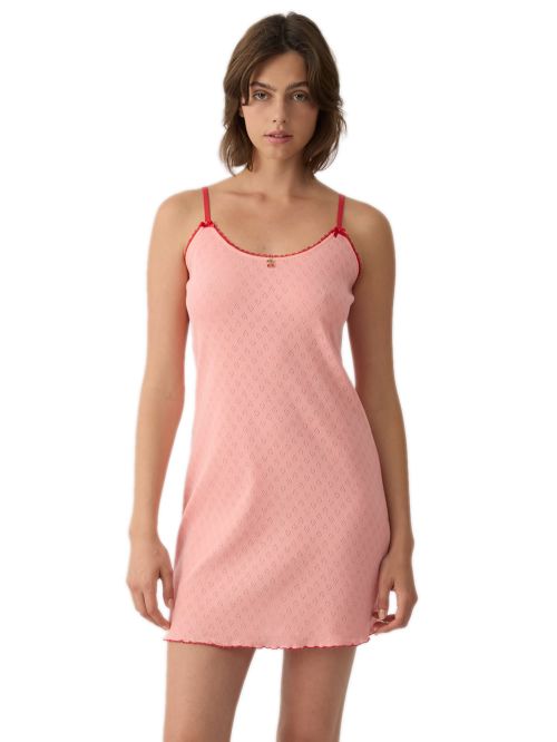 Γυναικείο Νυχτικό MINERVA - 100% Αγνό Βαμβάκι - Κόσμημα Cherries