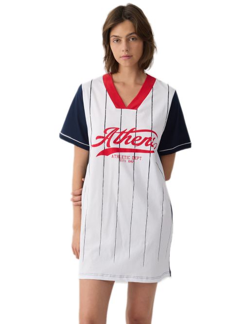 Γυναικείο Φόρεμα MINERVA Boyfriend Athens - 100% Βαμβακερό 