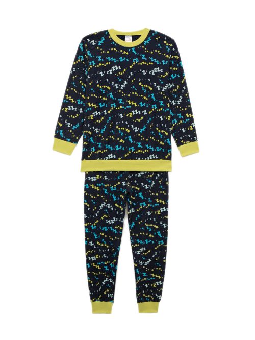 Παιδική Πυτζάμα MINERVA Zzzz για Αγόρι - 100% Αγνό Βαμβάκι 