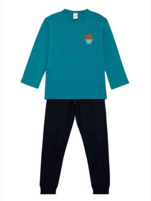 Παιδική Πυτζάμα MINERVA Focus για Αγόρι - 100% Αγνό Βαμβάκι 