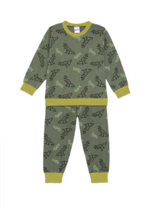 Βρεφική Πυτζάμα MINERVA Roar για Αγόρι - 100% Αγνό Βαμβάκι