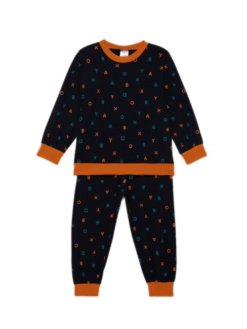 Βρεφική Πυτζάμα MINERVA για Αγόρι Players - 100% Αγνό Βαμβάκι