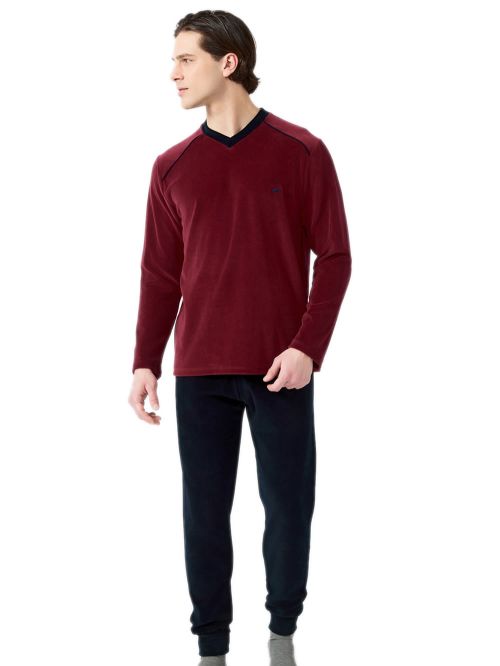 Ανδρική Πυτζάμα MINERVA Bull - Απαλό Βελούδο