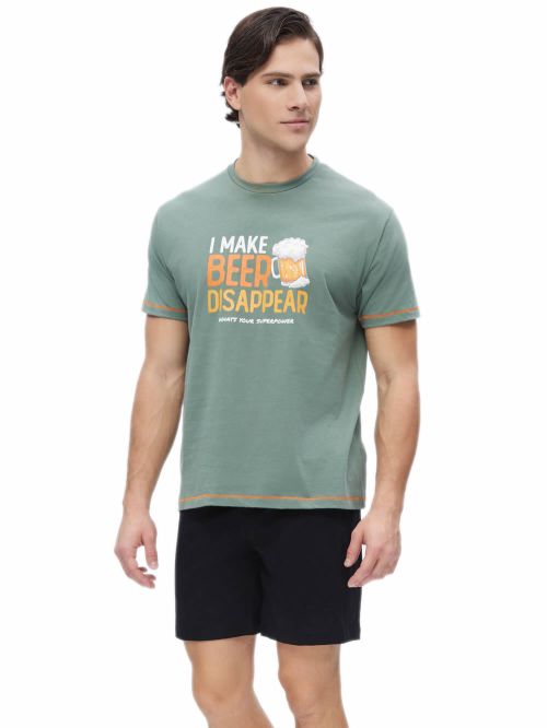 Ανδρική Πυτζάμα MINERVA Beer - 100% Βαμβακερή