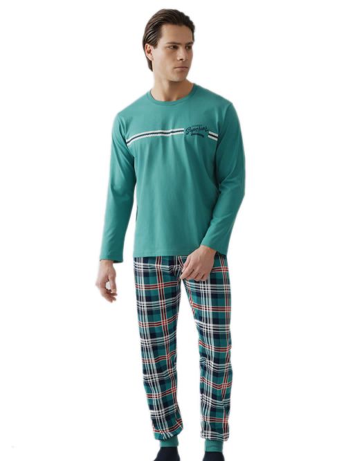 Ανδρική Πυτζάμα MINERVA Superior - 100% Βαμβάκι Interlock 