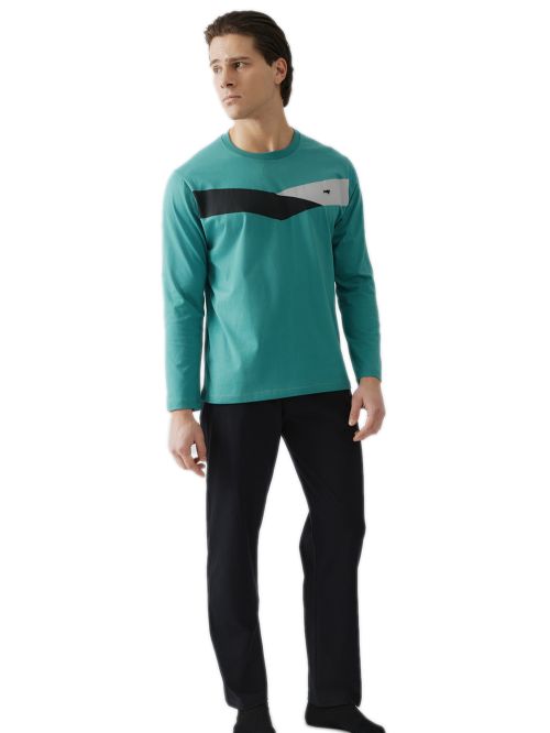 Ανδρική Πυτζάμα MINERVA Bull - 100% Βαμβάκι Interlock 