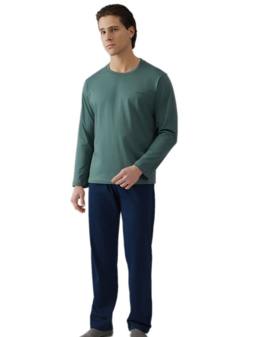 Ανδρική Πυτζάμα MINERVA - 100% Βαμβάκι Interlock 