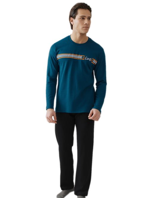 Ανδρική Πυτζάμα MINERVA Unlimit - Ποιοτικό Βαμβάκι