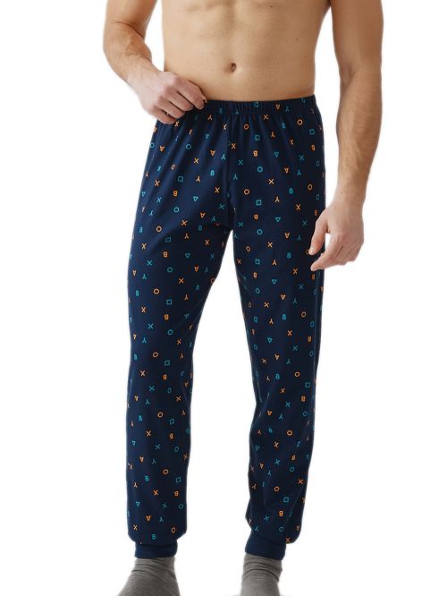 Ανδρικό Παντελόνι MINERVA - 100% Βαμβάκι - Σχέδιο Player