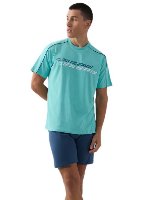 Ανδρική Πυτζάμα MINERVA Workout - 100% Βαμβακερή