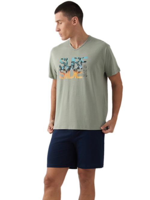 Ανδρική Πυτζάμα MINERVA Surf Side - 100% Βαμβακερή