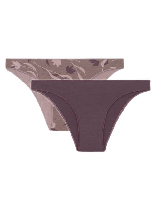 MINERVA Slip Fimelle Χαμηλό Rio 961 - Αόρατα Λάστιχα - Απαλό Modal - 2 Τεμάχια