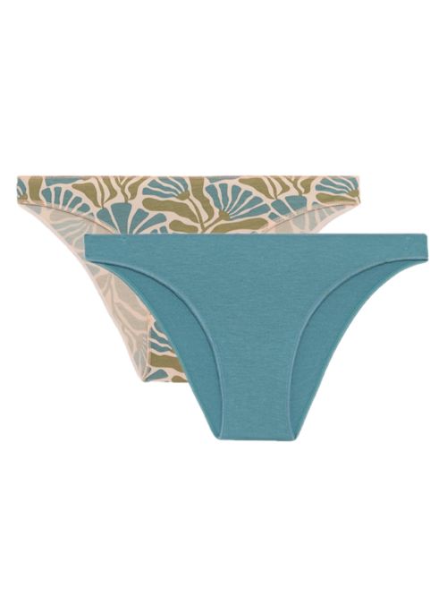 MINERVA Slip Fimelle Χαμηλό Rio 972 - Αόρατα Λάστιχα - Απαλό Modal - 2 Τεμάχια