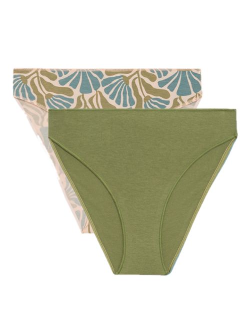 MINERVA Slip Fimelle Ψηλό Φαρδύ 973 - Απαλό Modal - Αόρατα Λάστιχα - 2 Τεμάχια