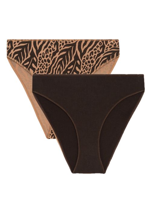 MINERVA Slip Fimelle Ψηλό Φαρδύ 975 - Απαλό Modal - Αόρατα Λάστιχα - 2 Τεμάχια