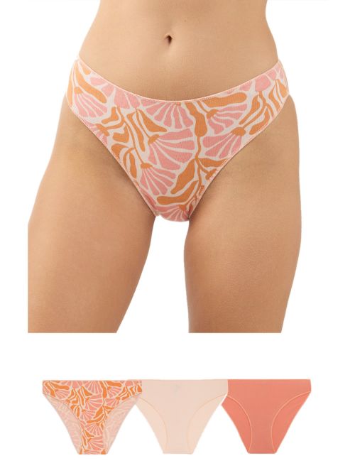 MINERVA Σλιπ Fimelle Ψηλό Φαρδύ 968 - Αόρατα Λάστιχα - Απαλό Modal - 3 Τεμάχια