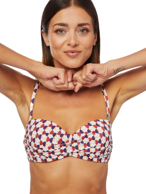 μαγιό strapless minerva 9152b-116 μπροστά